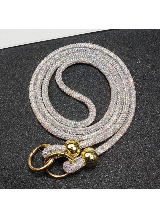 حامل مفاتيح متعدد الاستخدامات للهاتف، يتضمن حبل تعليق، وحزام للرقبة، ورباط للمعصم، مناسب لحافظات الهواتف - ألوان متعددة - Image 1