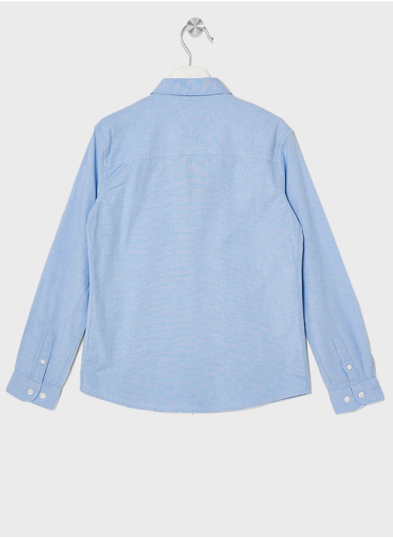 TOMMY HILFIGER Youth Button Down Shirt  - Image 2