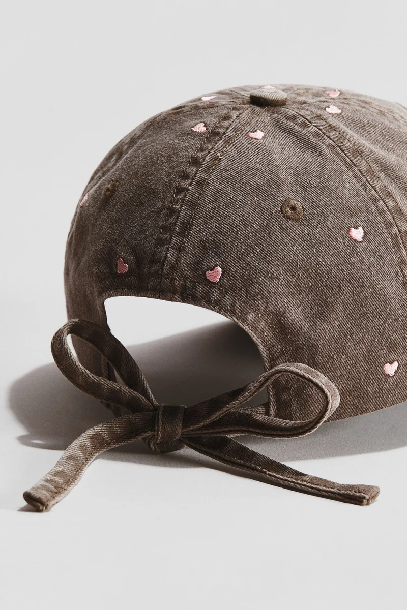 H&M Tie-back twill cap