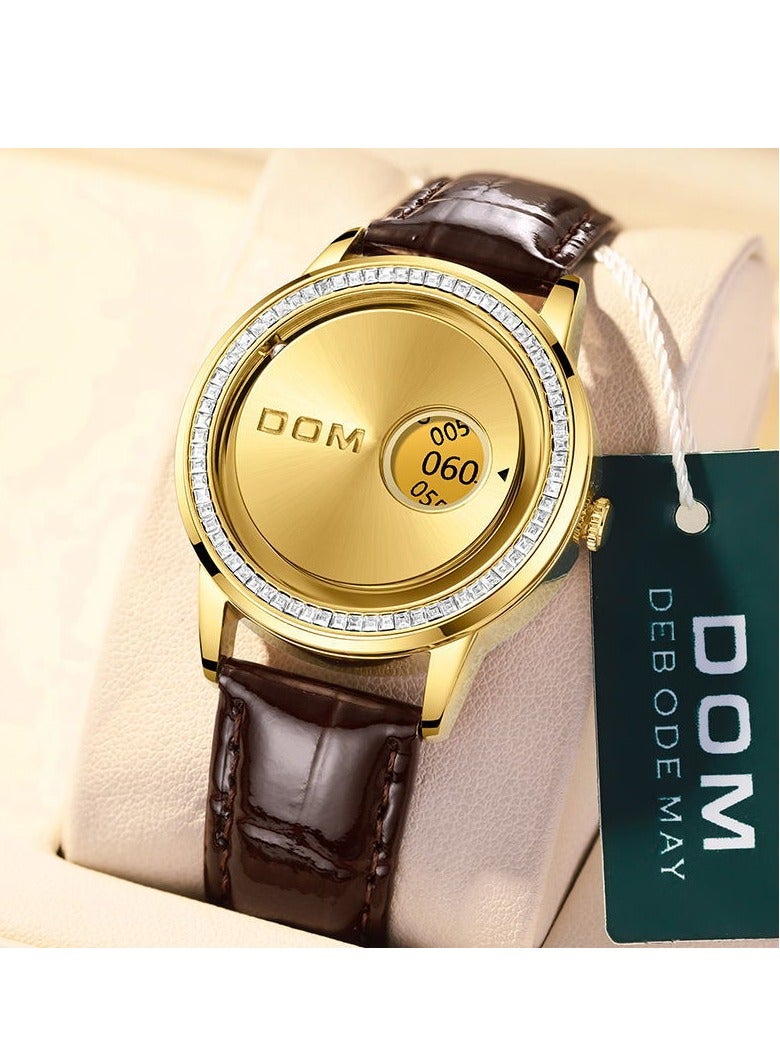 DOM Ladies' Waterproof Quartz Watch - Image 1