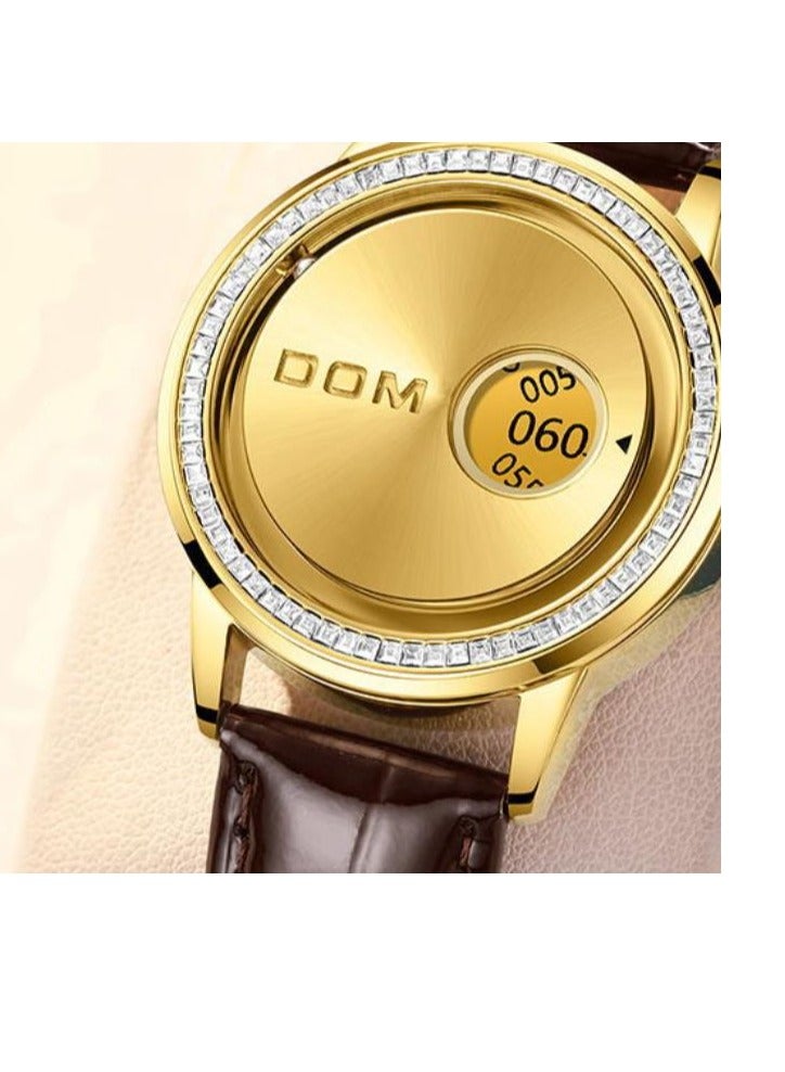 DOM Ladies' Waterproof Quartz Watch - Image 2