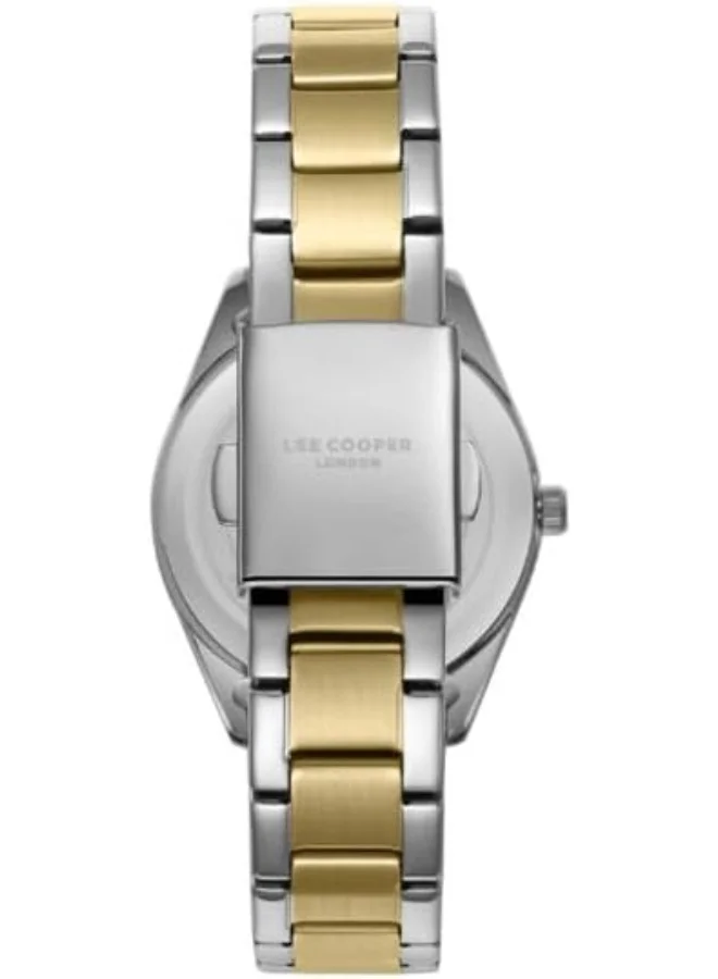 Lee Cooper Lee Cooper Women's PC21S2M Movement Watch, Analog Display and Metal Strap - LC08014.270, Green