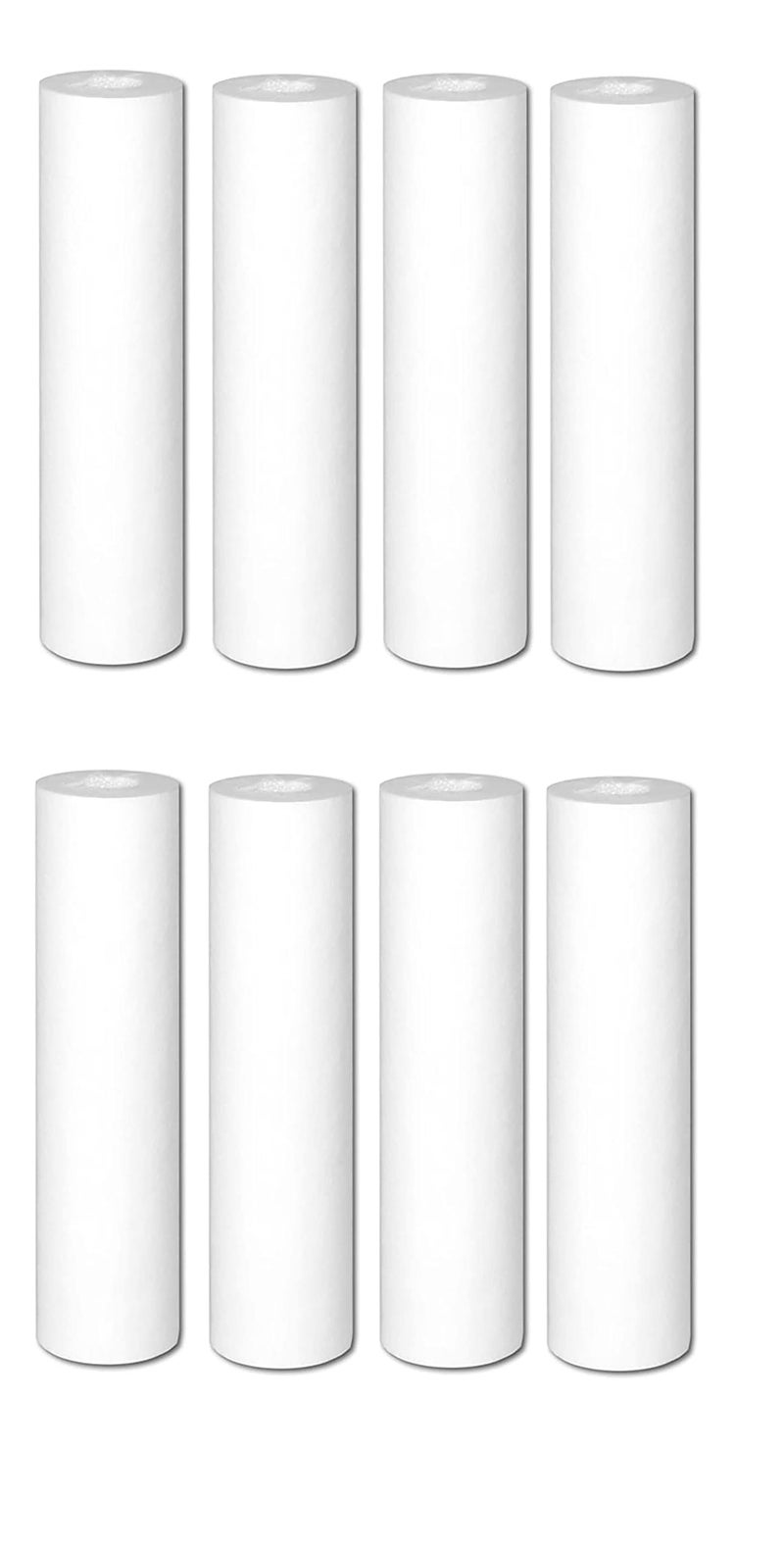 Remino 10 Inch 5 Micron Heavy Spun Pre Filter (PP) Cartridge 110 gm premium Compatible for Water Purifier Filter Housing (Pack of 8 PP) - Image 2