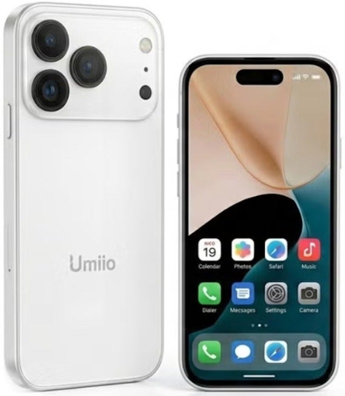 أوميو هاتف Umiio Android المصغر (طراز 17 Pro Max) بشاشة 4 بوصات (تقنية In-Cell) ودعم شريحة SIM مزدوجة. - Image 1