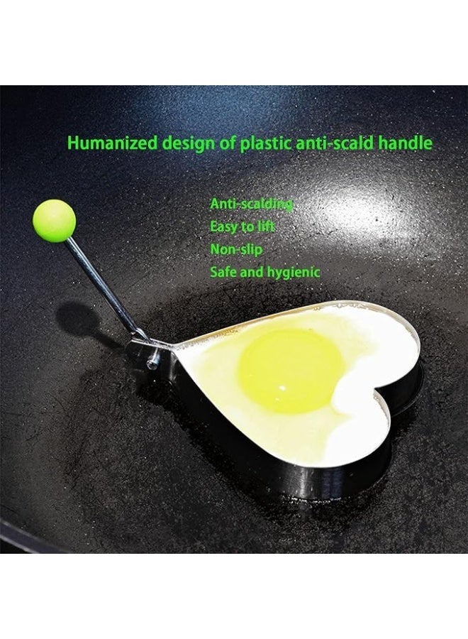 Stainless Steel Egg Mold Pancake Mould Ring Fried Cooking Shaper - Image 3
