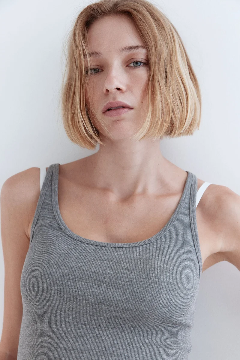 H&M Rib-knit vest top