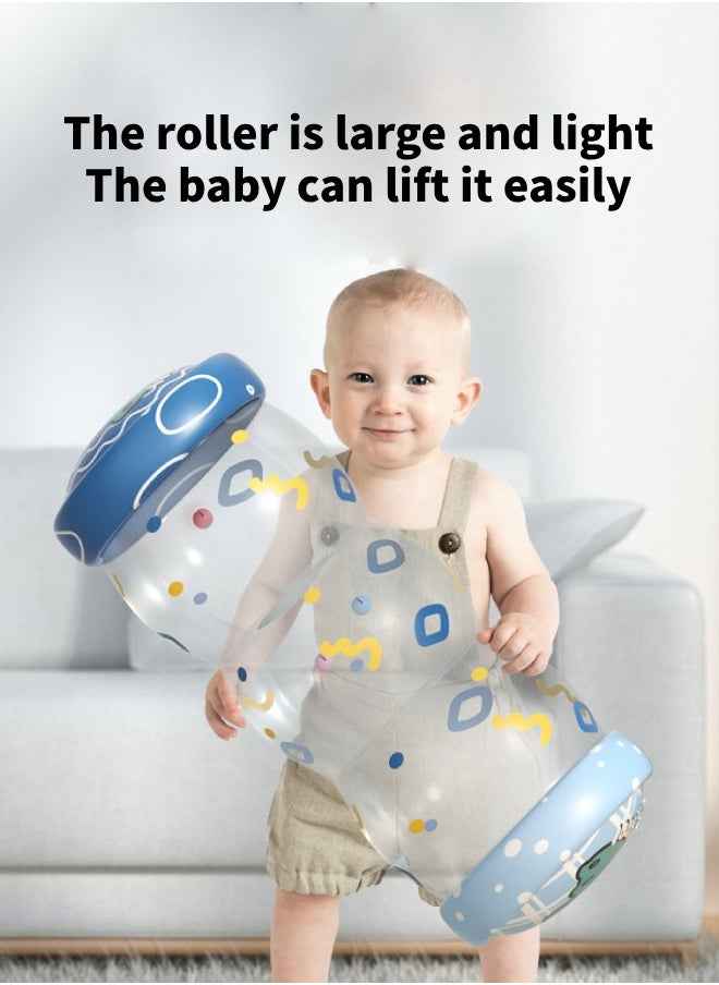 Baby inflatable drum bell learning to crawl set gift set 0-1 year old baby consumes physical strength 6 months and above learning to crawl and walk guide baby gift blue - pzsku/Z5250B38A1395059F7637Z/45/_/1732174240/2a4cf69a-c667-41c0-a751-2619003a47b3