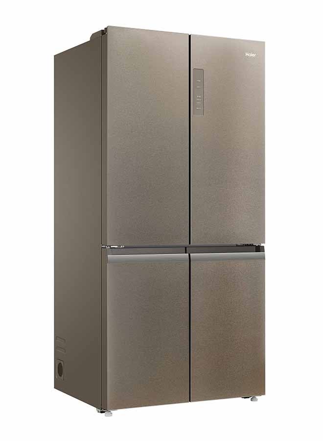 Haier 4-Door Refrigerator 14.9Cu.ft, Freezer 5.7Cu.ft, Twin Inverter Compressor HRF-700TS Platinum Inox - Image 2