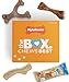Nylabone Puppy Gift Box Includes 3 Strong Puppy Chew Toys and 1 Natural Treat Bone for Puppies Gifts for Puppies Small Dogs Up to 25 lbs 4 Pack - Image 3