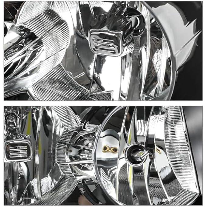 M-AUTO Factory Style Black Headlights Headlamps Assembly W 4 PreAssembled 6000K Led Bulbs Compatible With 0714 Chevy Tahoe Suburban 150007 08 09 10 11 12 13 Avalanche Suburban 2500 - Image 5