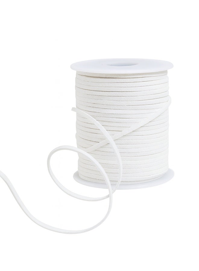 كارتوجيفز حبل تغليف باقات الزهور – خيط جلدي بسمك 3 مم وطول 50 ياردة للزينة والربط - Image 1