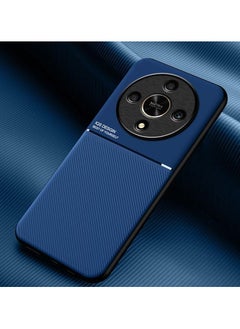(honor x9b cover) جراب اونر اكس 9 بي شيلد ضد الصدمات وحماية كاملة بملمس جلدي فاخر واطار مرن مزود بحماية للكاميرا ضد الخدوش لهاتف هونر اكس 9 بي