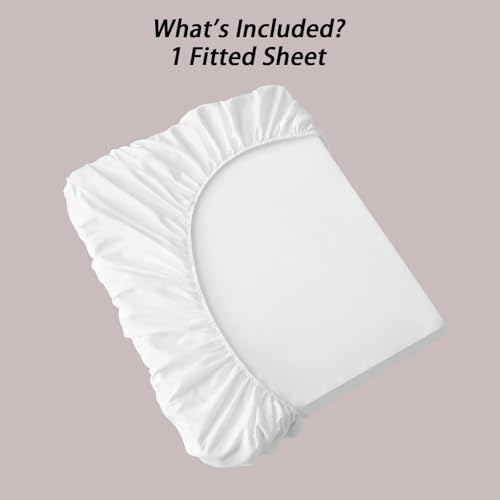 Antranfour Queen Fitted Sheet for Air Mattress,with 24 Inch Extra Deep Pockets,Ultra Soft Durable Breathable Bed Sheets Cover for Inflatable Air Bed,with Pump Opening,Inflate at Any Time-White - Image 5