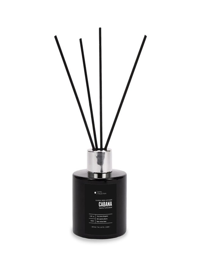 أروما 360  مجموعة معطر جو كابانا، معطر جو منزلي فاخر مستوحى من الفنادق، بنفحات بحرية وبرغموت وياسمين، يدوم لمدة 4 أشهر، 100 مل - Image 1