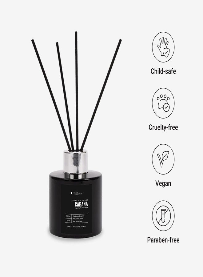 أروما 360  مجموعة معطر جو كابانا، معطر جو منزلي فاخر مستوحى من الفنادق، بنفحات بحرية وبرغموت وياسمين، يدوم لمدة 4 أشهر، 100 مل - Image 2