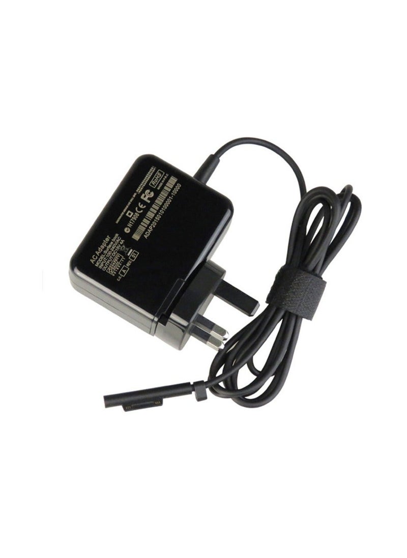 XICEN - For Surface Pro Charger 65W, AC Power Supply Adapter UK Plug with 6ft Power Cord, Surface Pro Power Adapter Compatible for Microsoft Surface Pro X 8/7/6/5/4/3, Surface Laptop, Surface Book - Image 1