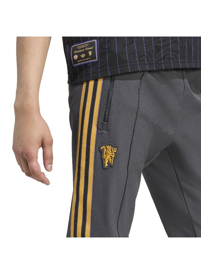 Adidas Mufc Icon Tp Black Football Pants For Men XS  - Image 5