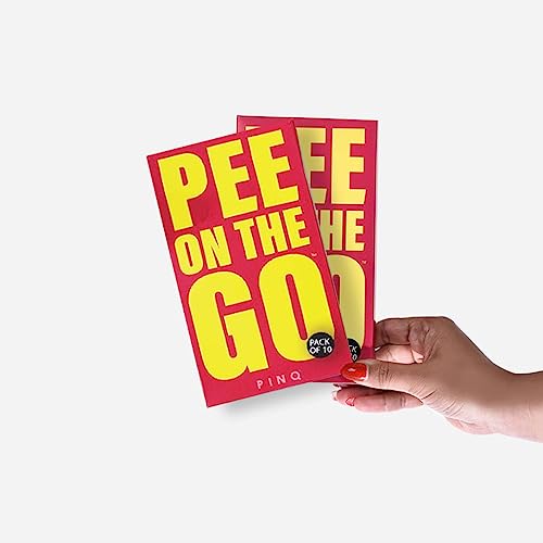 PINQ POLKA PINQ Pee On The Go I Pee Funnel for Women I Stand and Pee I Leak Proof I Portable I Eco friendly I Public Toilets, Partying, Hiking, Travelling, Outdoor Activities I 20 Pieces - Image 1