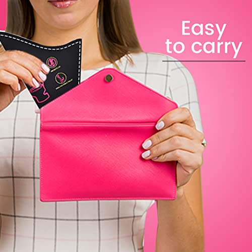 PINQ POLKA PINQ Pee On The Go I Pee Funnel for Women I Stand and Pee I Leak Proof I Portable I Eco friendly I Public Toilets, Partying, Hiking, Travelling, Outdoor Activities I 20 Pieces - Image 3