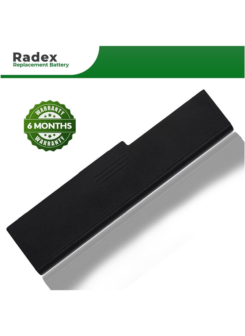 RADEX - PA3817U-1BRS High Grade Compatible Laptop Battery for Toshiba Satellite C655 C675 C675D L645 L645D L655 L655D L675 L675D L700 L745 L755 L755D P745 P755 P775 M640 M645 A660 A655 PA3817 PABAS228 - Image 1