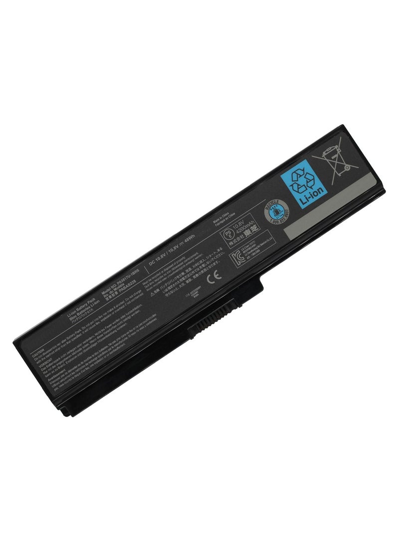 RADEX - PA3817U-1BRS High Grade Compatible Laptop Battery for Toshiba Satellite C655 C675 C675D L645 L645D L655 L655D L675 L675D L700 L745 L755 L755D P745 P755 P775 M640 M645 A660 A655 PA3817 PABAS228 - Image 1