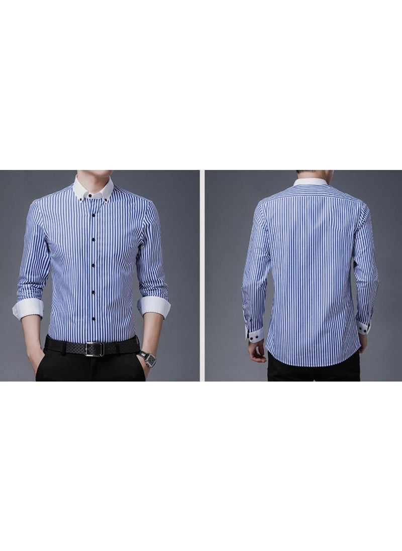 Warrior - Leisure Striped Long Sleeved Shirt - Image 1