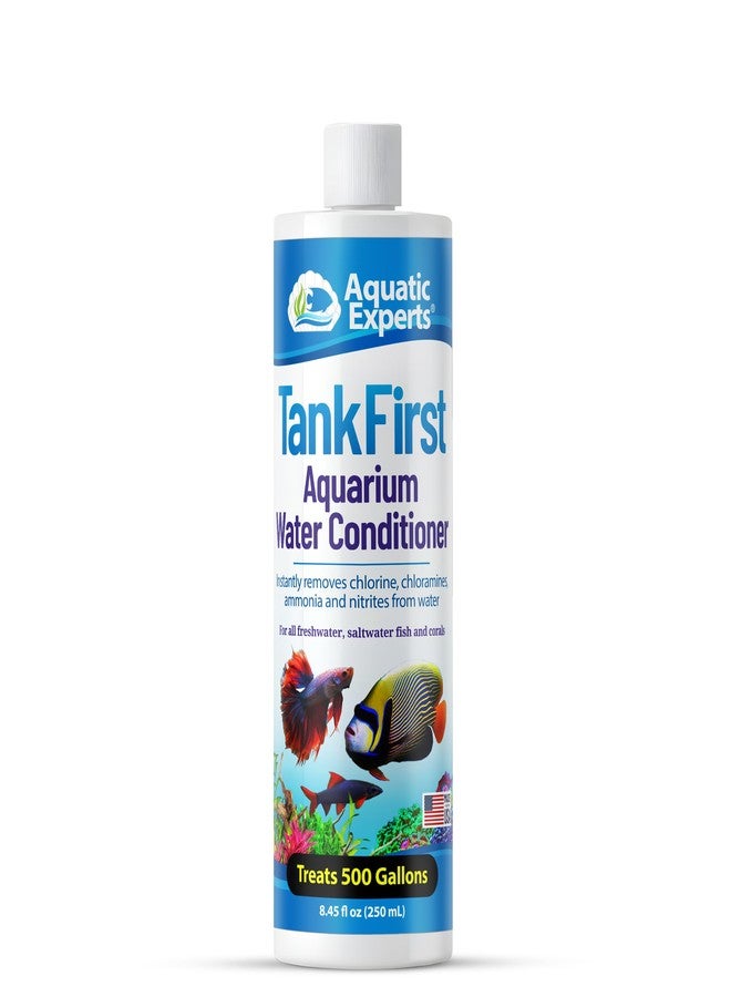 Aquatic Experts TankFirst Complete Aquarium Water Conditioner - Fish Water Conditioner, Instantly Removes Chlorine, Chloramines, and detoxifies Ammonia from Fish Tank (TankFirst Regular, 250 ml) - Image 1