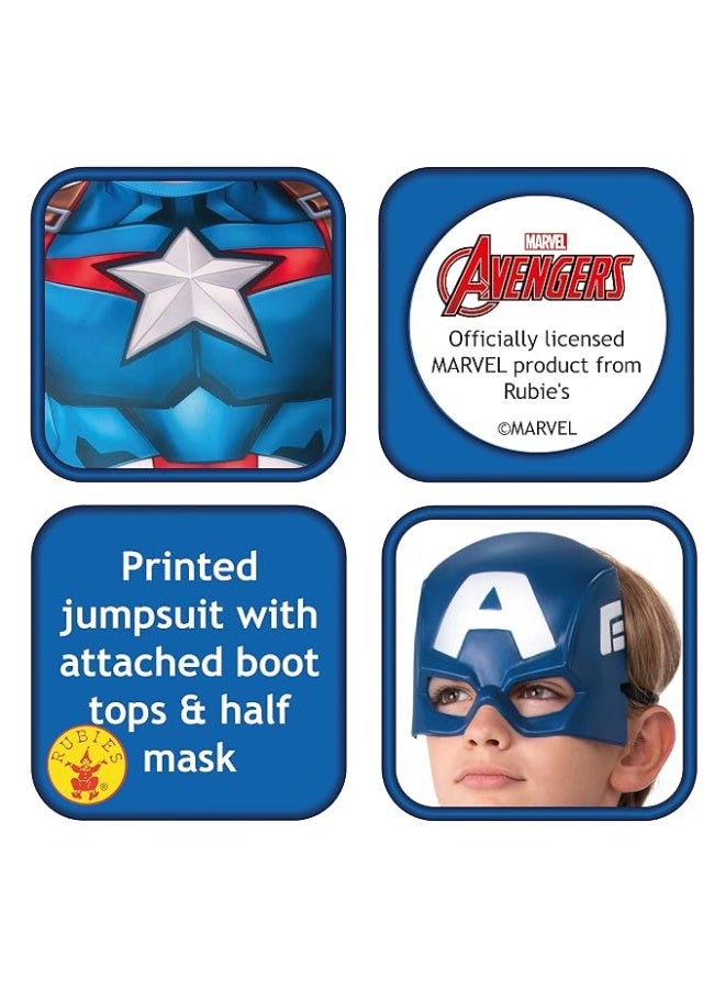 Kidzilla Captain America Costume, S - Image 2