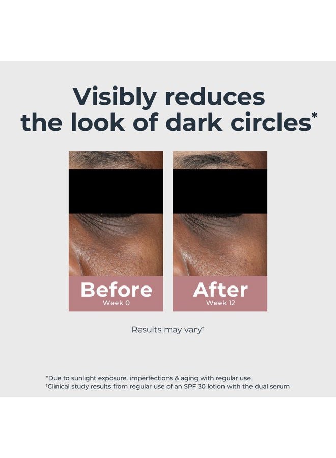 Eucerin كريم العين لتصحيح الهالات السوداء تون مشع، كريم تفتيح العين مع ثياميدول وحمض الهيالورونيك، يساعد في تقليل مظهر انتفاخ العينين، أنبوب 0.5 أونصة - Image 4