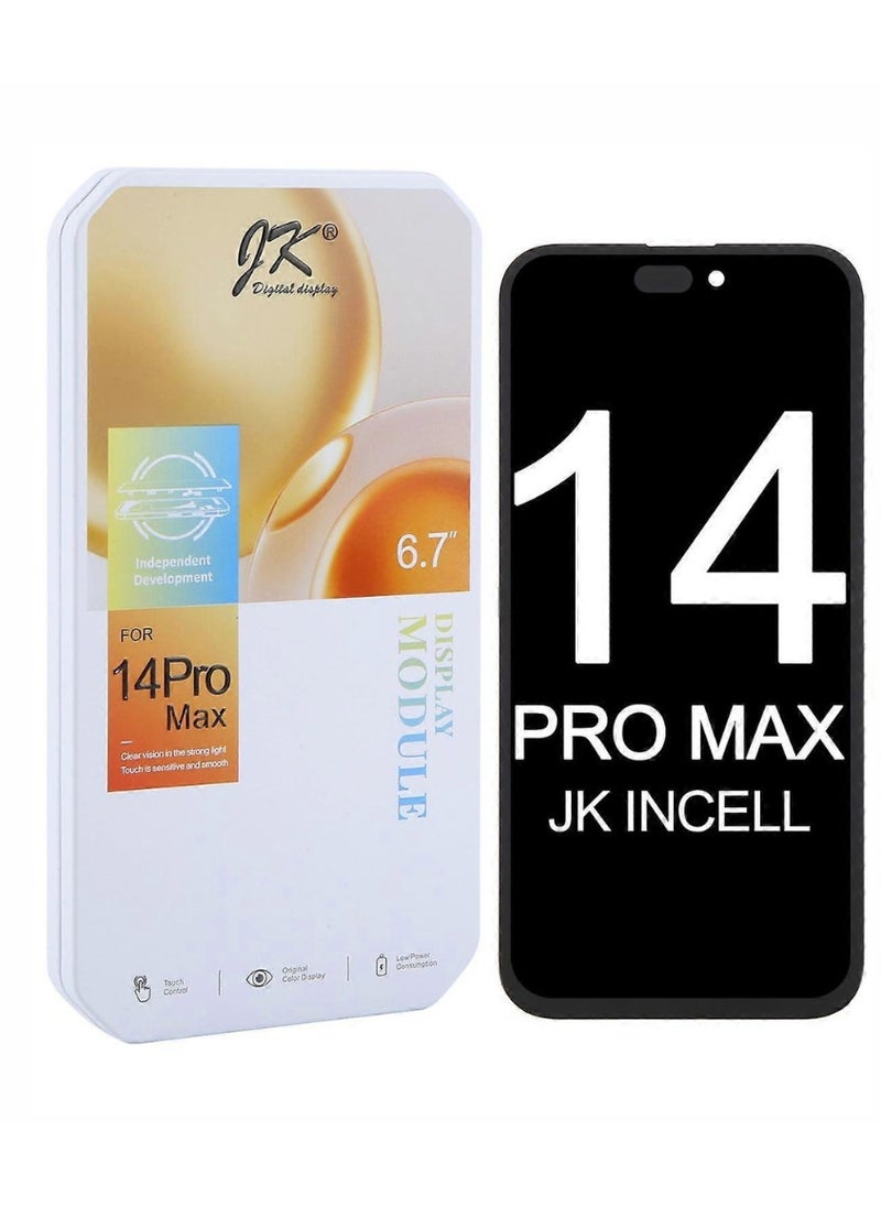 JK LCD screen for Apple iPhone 14 pro max black  - Image 1