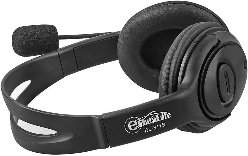 eDataLife STEREO GAMING HEADSET WITH MIC/AUX JACK, VOLUM UP/DOWN, FOR PC,MAC,XBOX ONE,TABLE,PLAYSTATION 4, PHONE 3.5mm JACK - DL-311M, Wired - Image 4