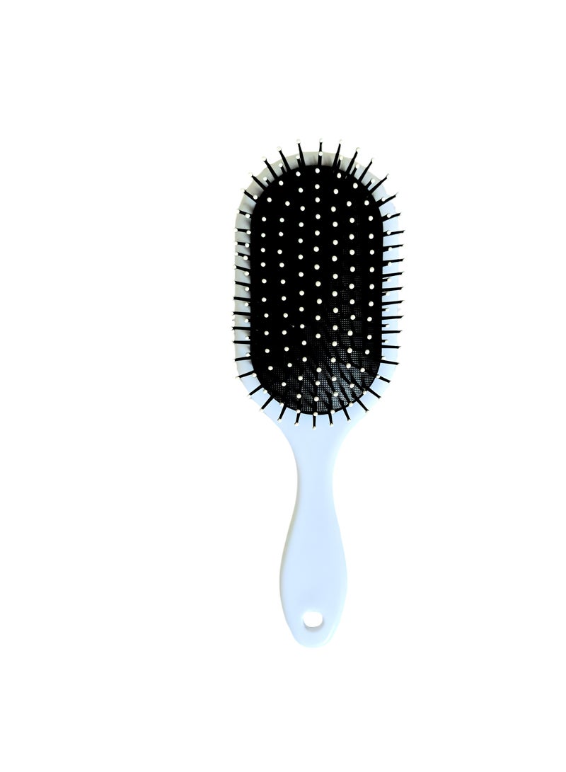 Oval Black Hair Brush for Easy Styling and a Sleek Look - Image 2