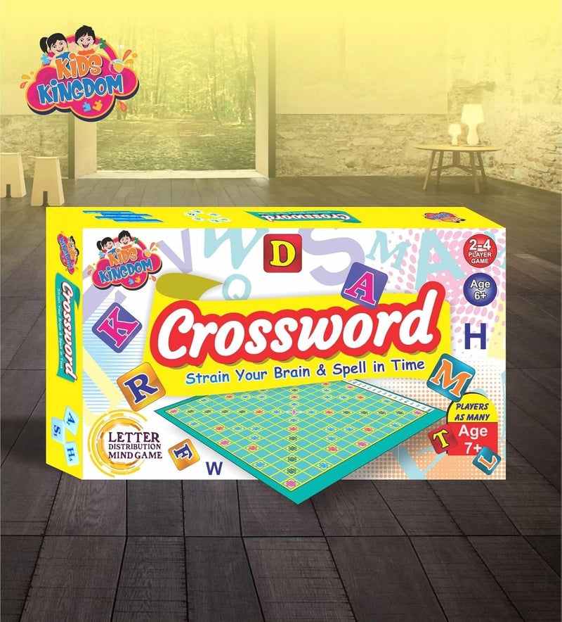 FRATELLI Board Games-Made In India-BIS approved-Economy games (CROSSWORD-BIG SIZE LETTERS & WORDS GAME - PUZZLE,INTELLIGENCE GAMES FOR ALL AGES) - Image 2