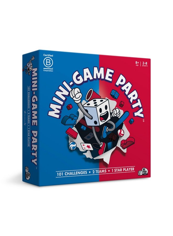 BIG POTATO Mini Game Party: 101 Mini Games 1 Star Player, Family Board Game For 2-8 Players, Perfect For Family Game Night Or With Friends - Image 1