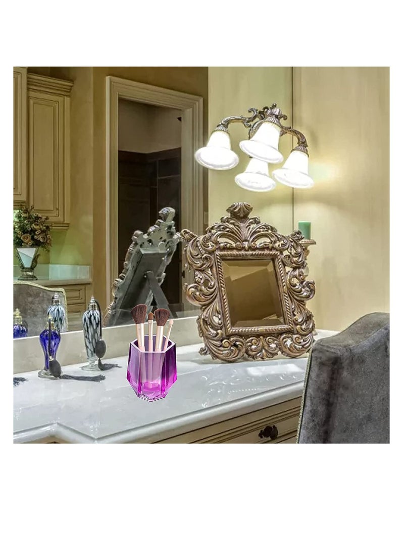 Excefore DIY Cup Resin Silicone Mold,Epoxy Mold,Craft Makeup Brush Holder Organizer Cosmetics Brushes Pen Storage Mold Mould Bottle Casting - Image 4