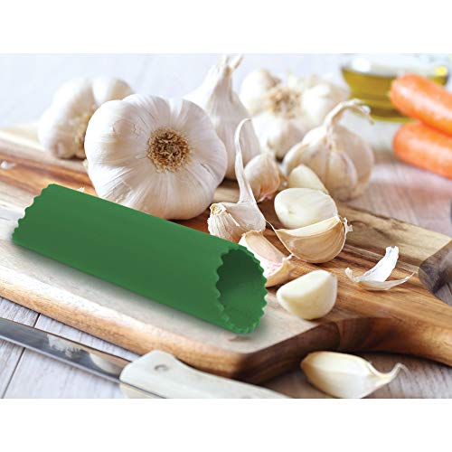 Fante's Fantes 43836 Silicone Garlic Peeler Tube, Green, The Italian Market Original Since 1906 5 x 1.5-inches - Image 3