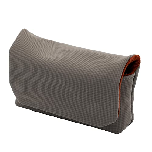 kinokoo Small Camera Storage Bag Compatible for Ricoh GR IV/III/II/Lumix ZS99/ ZS50/TS/LX Series/Canon SX720/730/740/G7X/G9X/Sony RX100 Series/ZVE10 /Olympus TG4/TG5 with Wrist Strap-Grey - Image 1