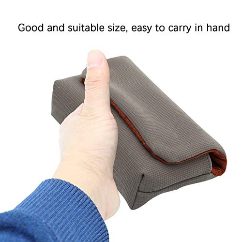 kinokoo Small Camera Storage Bag Compatible for Ricoh GR IV/III/II/Lumix ZS99/ ZS50/TS/LX Series/Canon SX720/730/740/G7X/G9X/Sony RX100 Series/ZVE10 /Olympus TG4/TG5 with Wrist Strap-Grey - Image 5