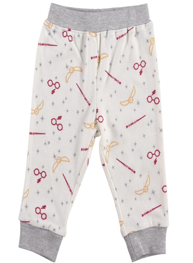 Harry Potter Newborn Baby Girls Short Sleeve Bodysuit Pants and Headband 3 Piece Outfit Set White 0-3 Months - Image 4