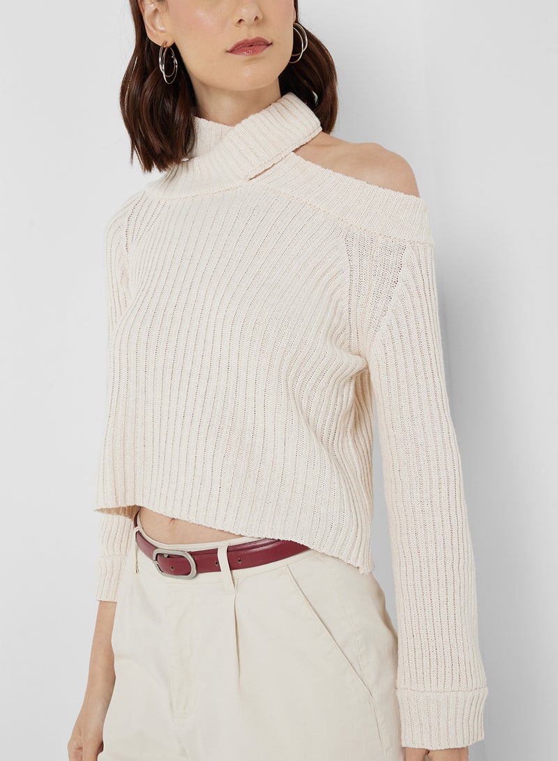 ELLA Cold Shoulder Jumper - Image 3