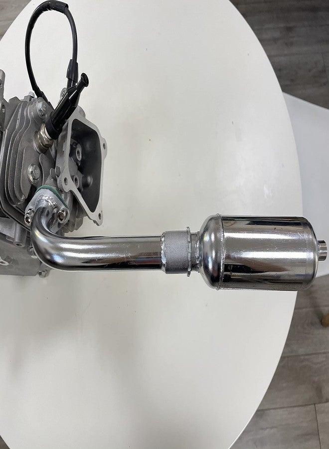 VCUJSUC Exhaust With Muffler For Predator 196cc 212cc GX160 GX200 Go Kart - Image 2