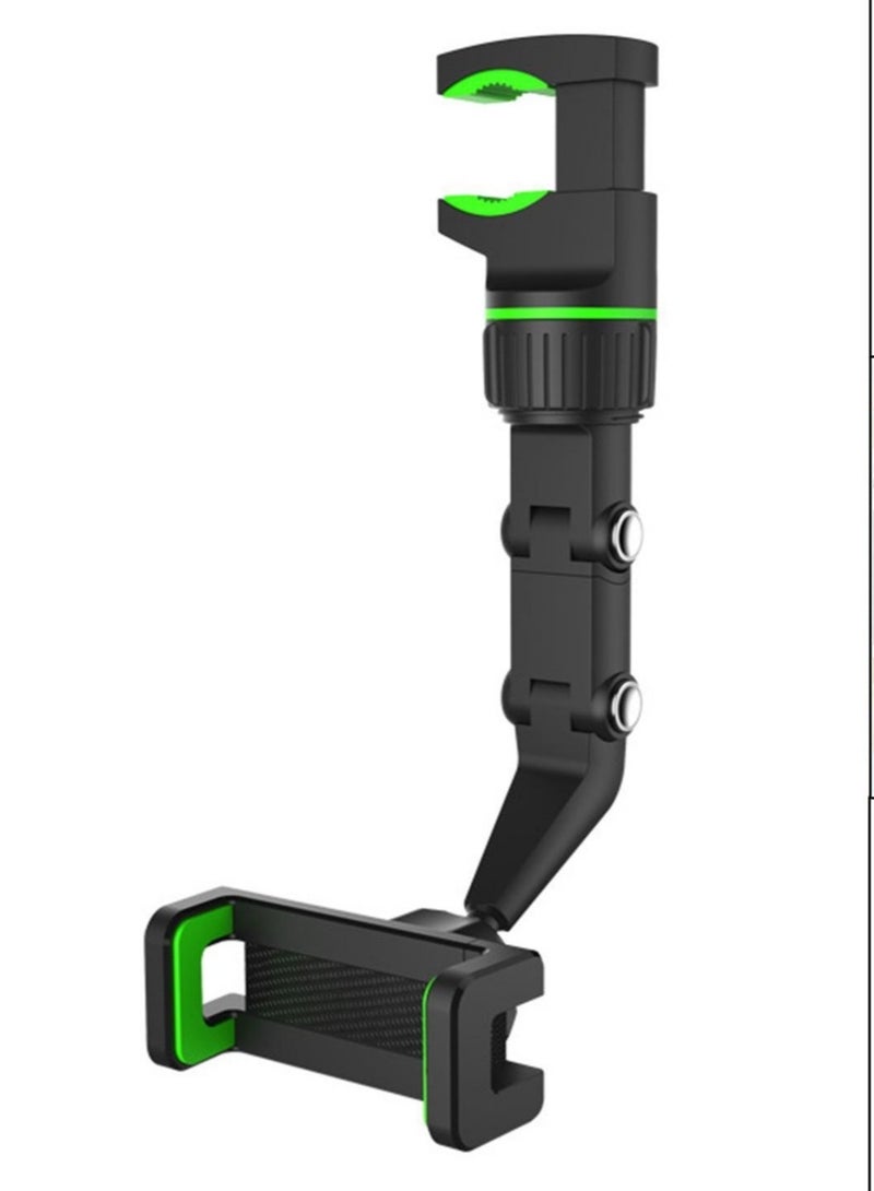 ELTRAZONE Multifunctional Rearview Mirror Phone Holder with 360 Degrees Rotating - Image 1