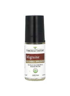 FORCES OF NATURE Forces of Nature, Migraine Roll-On, Organic Plant Medicine , 0.14 fl oz (4 ml)  - Image 3