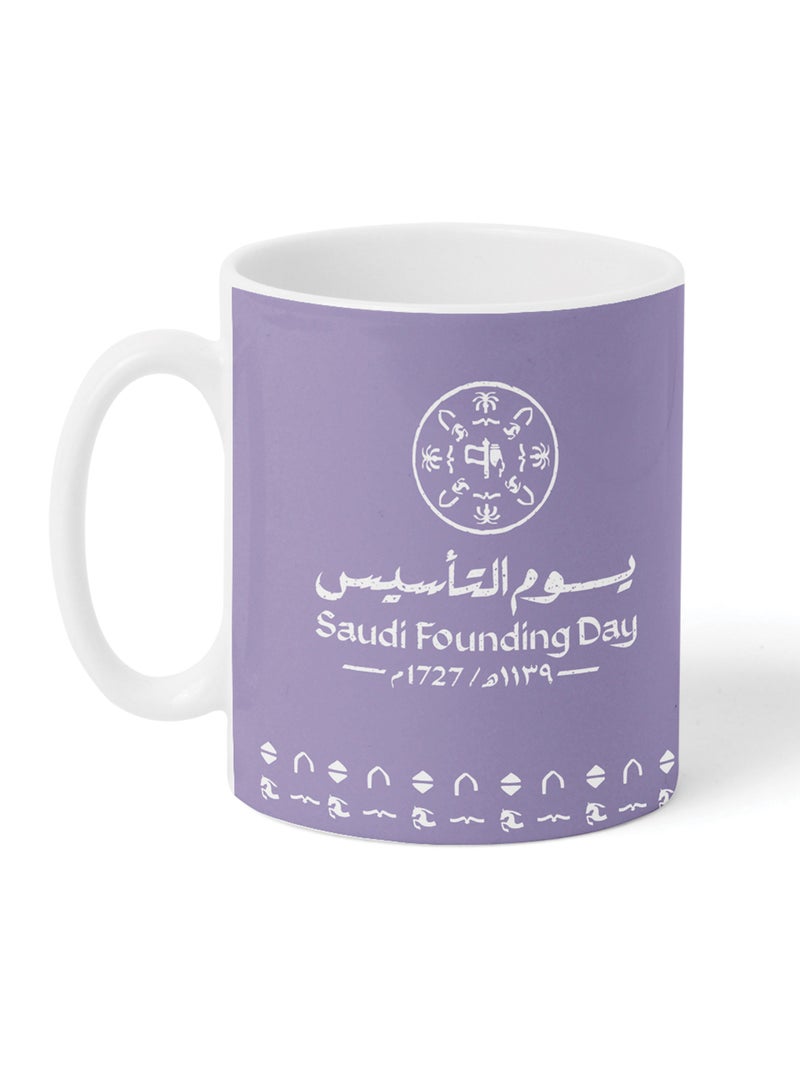 LOWHA Ceramic 11 oz Mug for Saudi Founding Day - Image 4