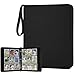 GERMUN 9 Pocket Card Binder Premium Zip Trading Card Binder 720 Double Sided Pocket PU Card Collection Binder Collector Card Album Card Folder for MTG TCG Sports Cards Game Cards Black1 - Image 3