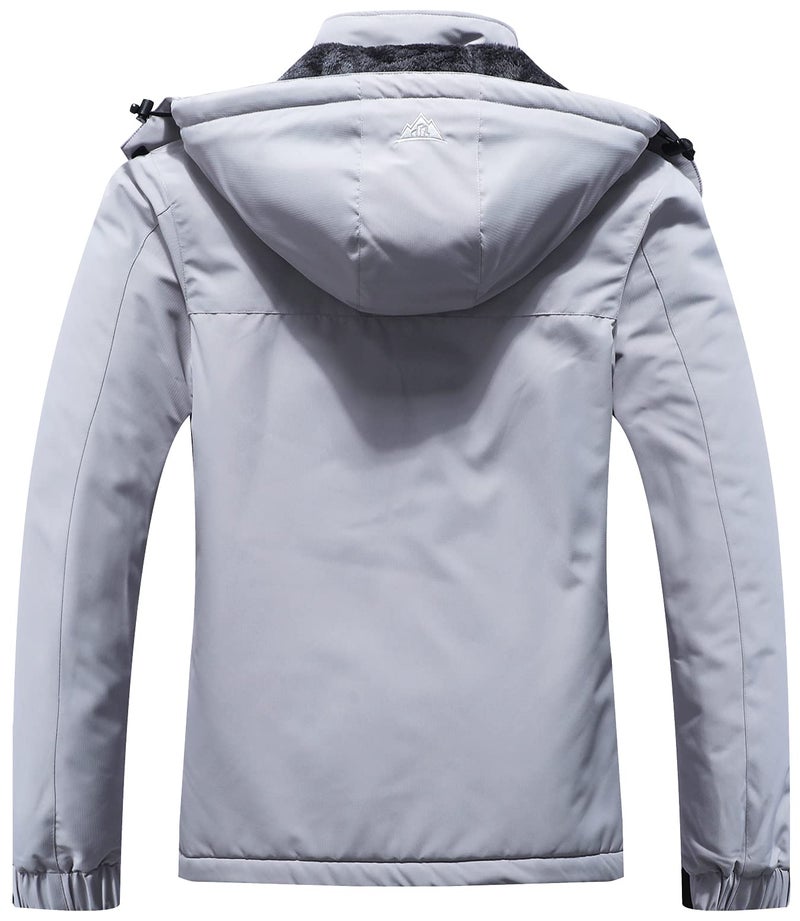 MOERDENG Women's Waterproof Ski Jacket Warm Winter Coat Outdoor Windbreaker Hiking Snowboarding Jacket - Image 2