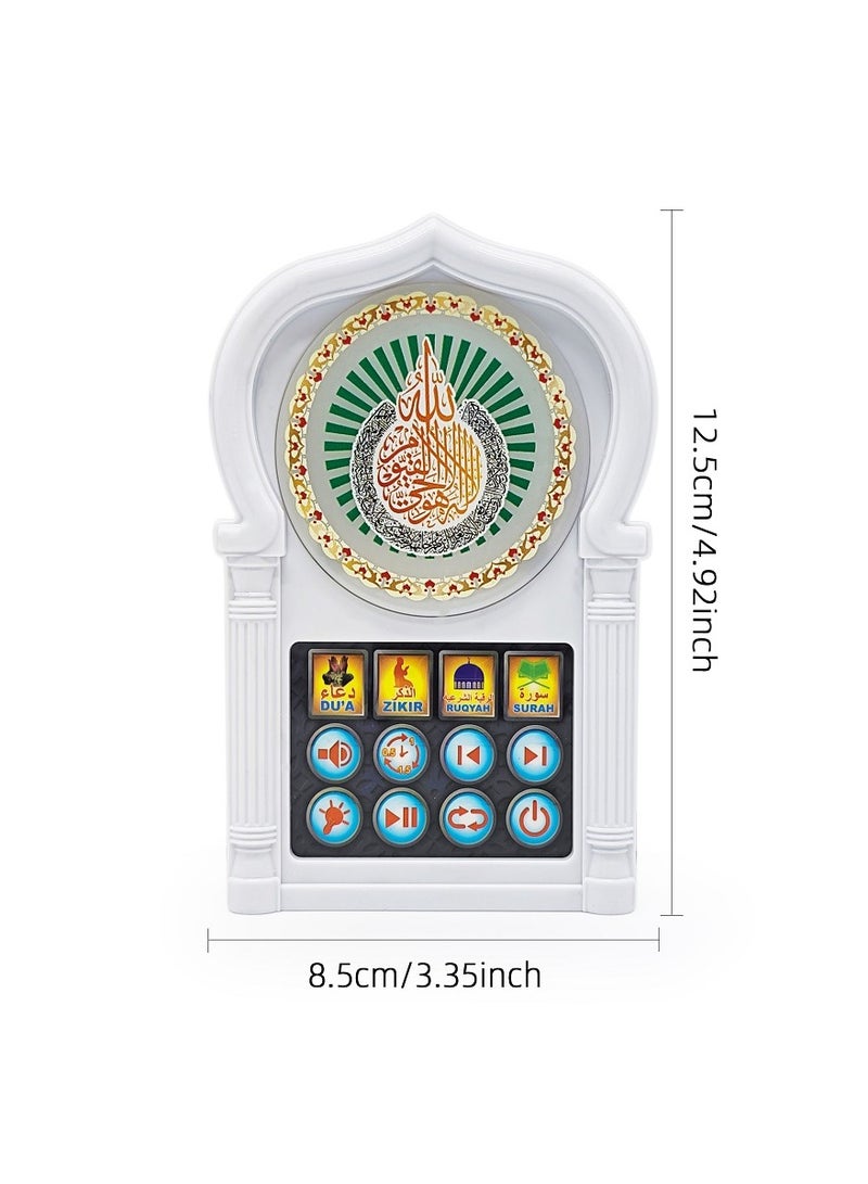 Mini Wall Plug Quran Speaker with 5 Different Lights, Wall Koran Reciter Ramadan Pray Essential Gift - Image 3