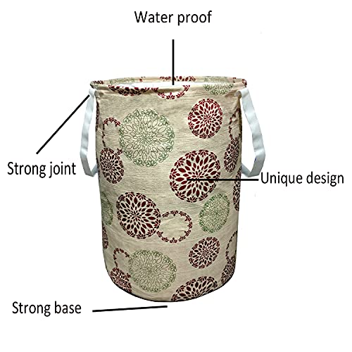 KANUSHI Industries® Designer Laundry Bag+1 Pc Waterproof & Dustproof Front Load Automatic Washing Machine Cover (Suitable for 6 Kg, 6.5 kg, 7 kg, 7.5 kg)(LB+WASHING-FRONT-NW-NEW-11) - Image 4
