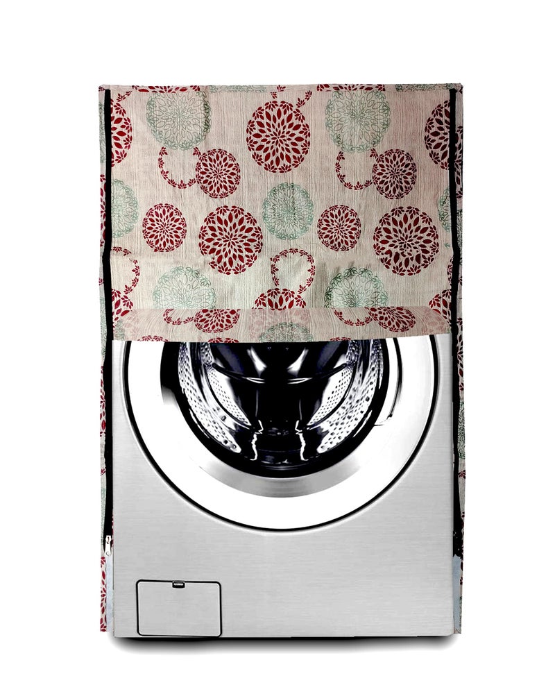 KANUSHI Industries® Designer Laundry Bag+1 Pc Waterproof & Dustproof Front Load Automatic Washing Machine Cover (Suitable for 6 Kg, 6.5 kg, 7 kg, 7.5 kg)(LB+WASHING-FRONT-NW-NEW-11) - Image 2