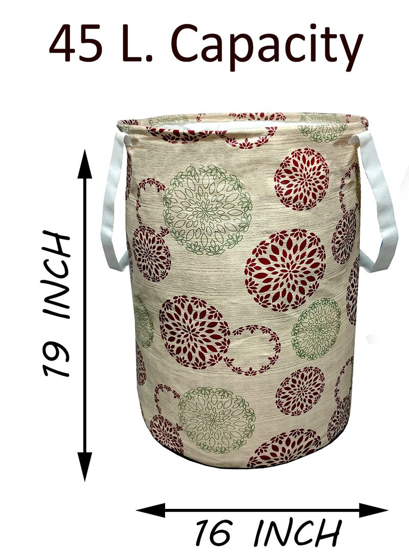 KANUSHI Industries® Designer Laundry Bag+1 Pc Waterproof & Dustproof Front Load Automatic Washing Machine Cover (Suitable for 6 Kg, 6.5 kg, 7 kg, 7.5 kg)(LB+WASHING-FRONT-NW-NEW-11) - Image 3